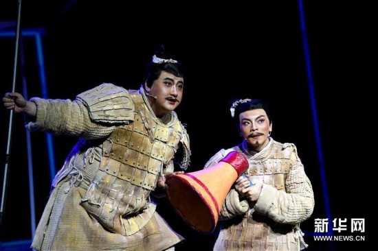 博物院上演秦俑主题儿童剧
