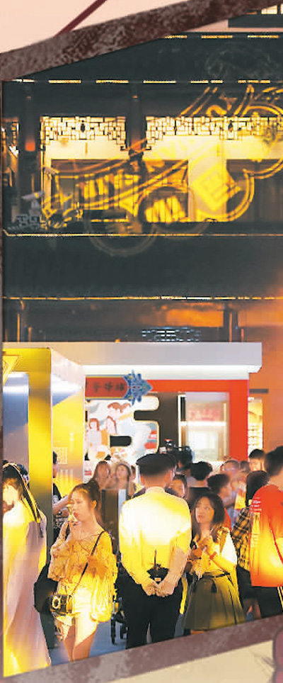 夜间中国亮起来