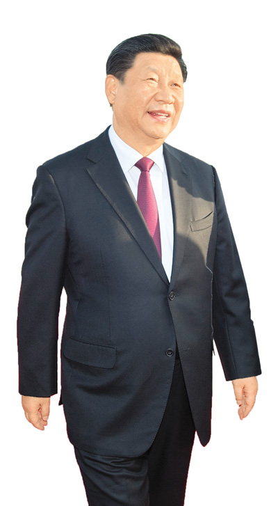 自信担当的中国“正朝我们走来”