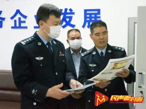 潍坊临朐：铺盖搬进企业 警企抱成一团