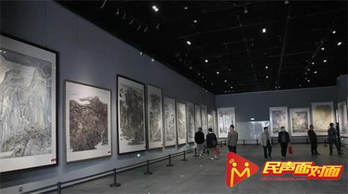 庆祝建党百年沂蒙画派作品展在日照市美术馆展出