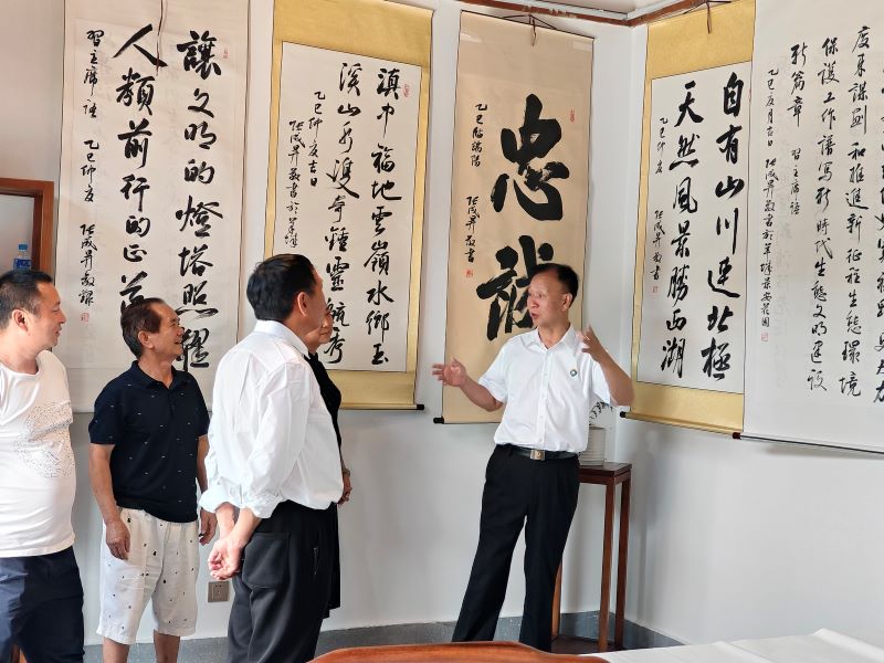 墨舞山河家国情——张成生书法作品展在云南玉溪开展