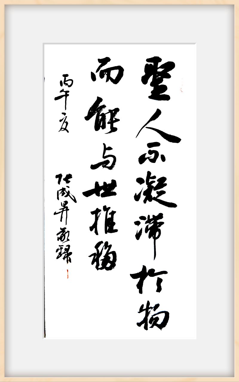 张成生书法作品展在顺德乐从举办